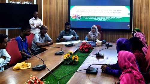 প্রান্তিক পেশাজীবীদের স্বাবলম্বী করতে ঈশ্বরগঞ্জে প্রশিক্ষণ ও আর্থিক সহায়তা