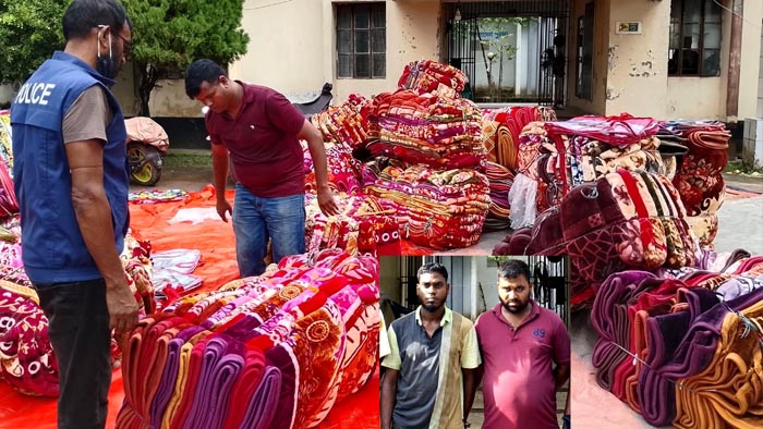 ঈশ্বরগঞ্জে ২১ লাখ টাকার ভারতীয় চোরাই মালসহ গ্রেফতার ২