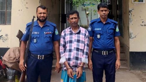 সন্ত্রাসবিরোধী আইনের মামলায় ঈশ্বরগঞ্জে যুবলীগ নেতা গ্রেফতার