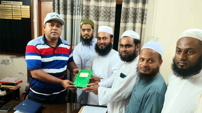 ঈশ্বরগঞ্জের নবাগত ওসির সঙ্গে ইসলামী আন্দোলনের সৌজন্য সাক্ষাৎ